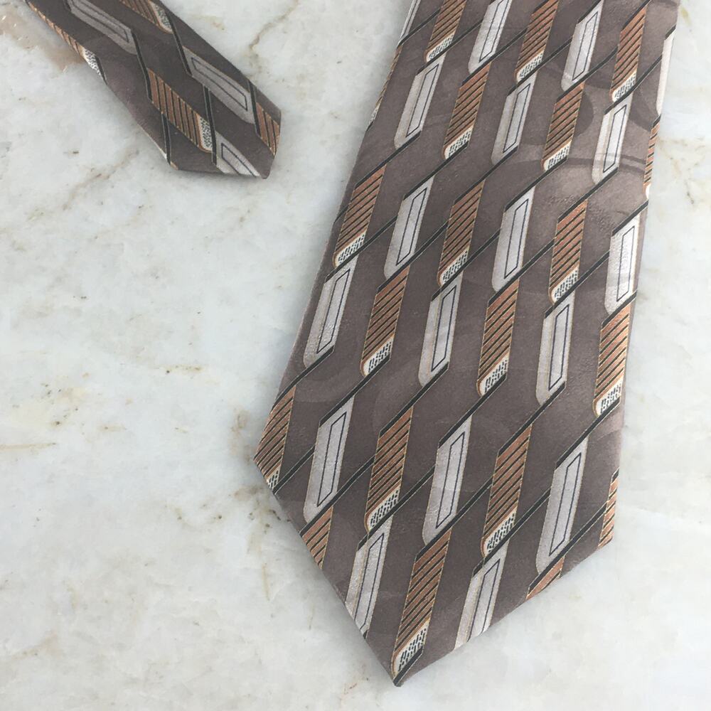 STEFANO ROSSI ALL SILK, HAND MADE TIE